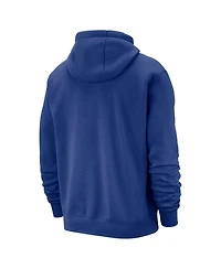 Nike Men's Blue New York Knicks 2025/26 City Edition Courtside Remix Premium Hoodie