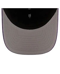 New Era Men's Purple Los Angeles Lakers 9FORTY Stock M-Crown Adjustable Hat