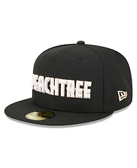 New Era Men's Black Atlanta Hawks 2025/26 City Edition 59FIFTY Fitted Hat