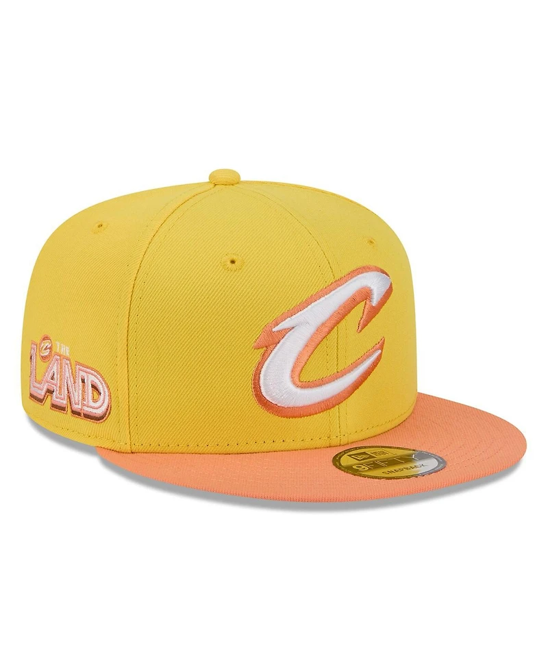 New Era Men's Gold Cleveland Cavaliers 2025/26 City Edition Alternate 9FIFTY Snapback Hat