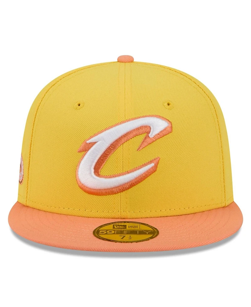 New Era Men's Gold Cleveland Cavaliers 2025/26 City Edition Alternate 59FIFTY Fitted Hat