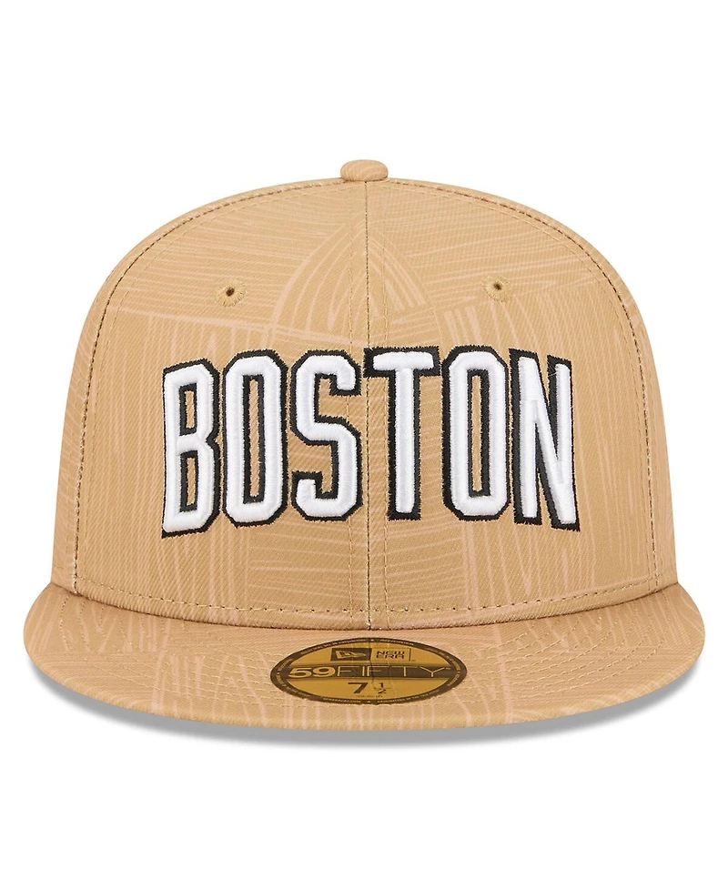 New Era Men's Gold Boston Celtics 2025/26 City Edition Alternate 59FIFTY Fitted Hat