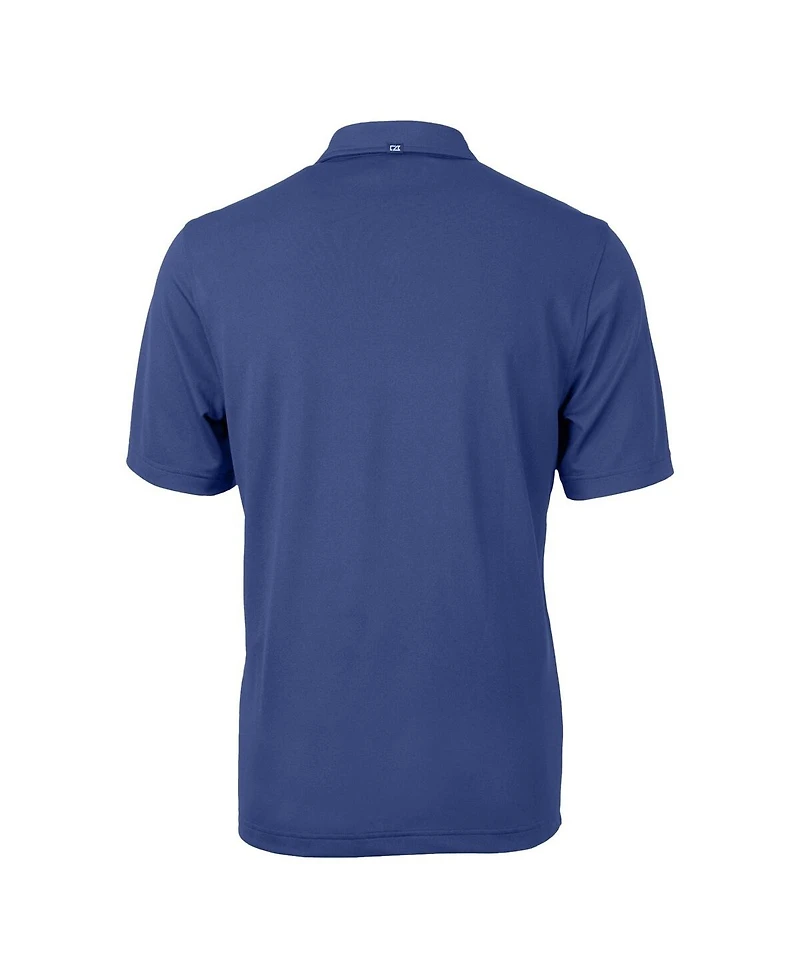 Cutter & Buck Men's Royal Duke Blue Devils Virtue Eco Pique DryTec Polo Shirt