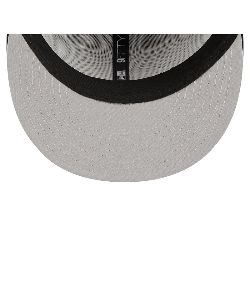 New Era Big Boys and Girls Black Chicago White Sox 9FIFTY Trucker Snapback Hat
