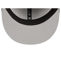 New Era Big Boys and Girls Black Chicago White Sox 9FIFTY Trucker Snapback Hat