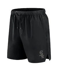 Fanatics Men's Black Chicago White Sox Front Office Micro Tonal Shorts