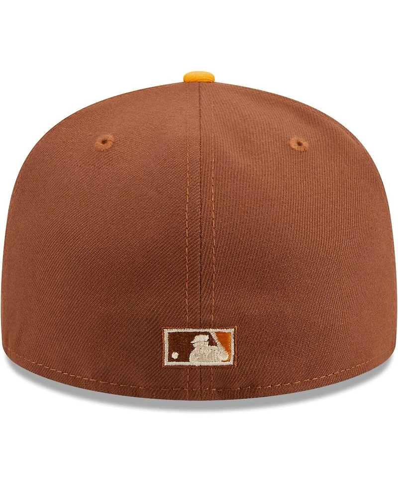 New Era Men's Brown Chicago White Sox Tiramisu 59FIFTY Fitted Hat