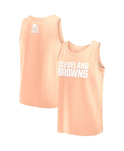 Fanatics Men's Light Pink Cleveland Browns Elements Tank Top