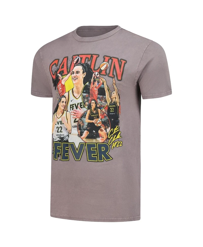 Stadium Essentials Men's and Women's Caitlin Clark Gray Indiana Fever Crossroads T-Shirt