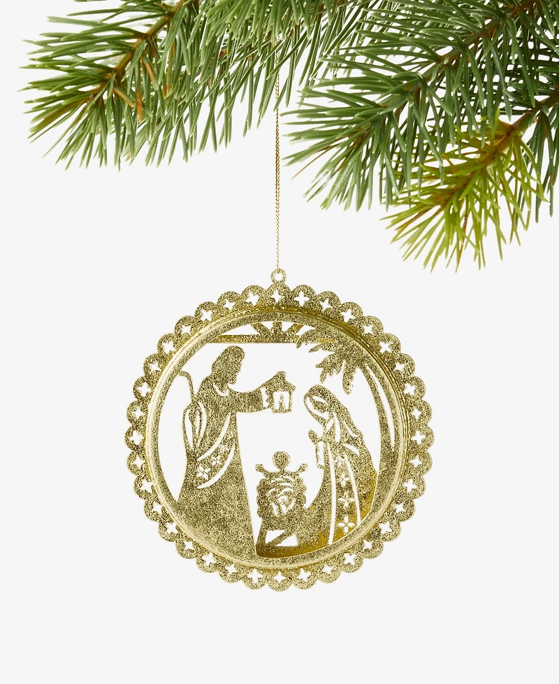 Holiday Lane Blessed Holy Family Silhouette Ornament, Macy's Exclusive