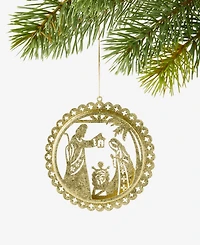 Holiday Lane Blessed Holy Family Silhouette Ornament, Macy's Exclusive