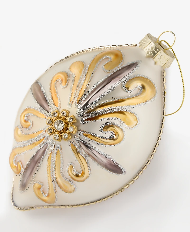 Holiday Lane Blessed with Snowflake Finial Ornament, Macy's Exclusive