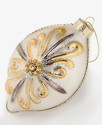Holiday Lane Blessed with Snowflake Finial Ornament, Macy's Exclusive