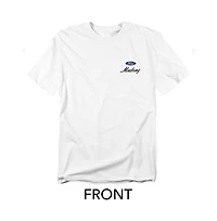 Mustang Men's Ford Logo Stack Front Back T-Shirt