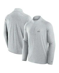 Fanatics Men's and Women's Gray Cleveland Browns Front Office Performance Primary Quarter-Zip Jacket
