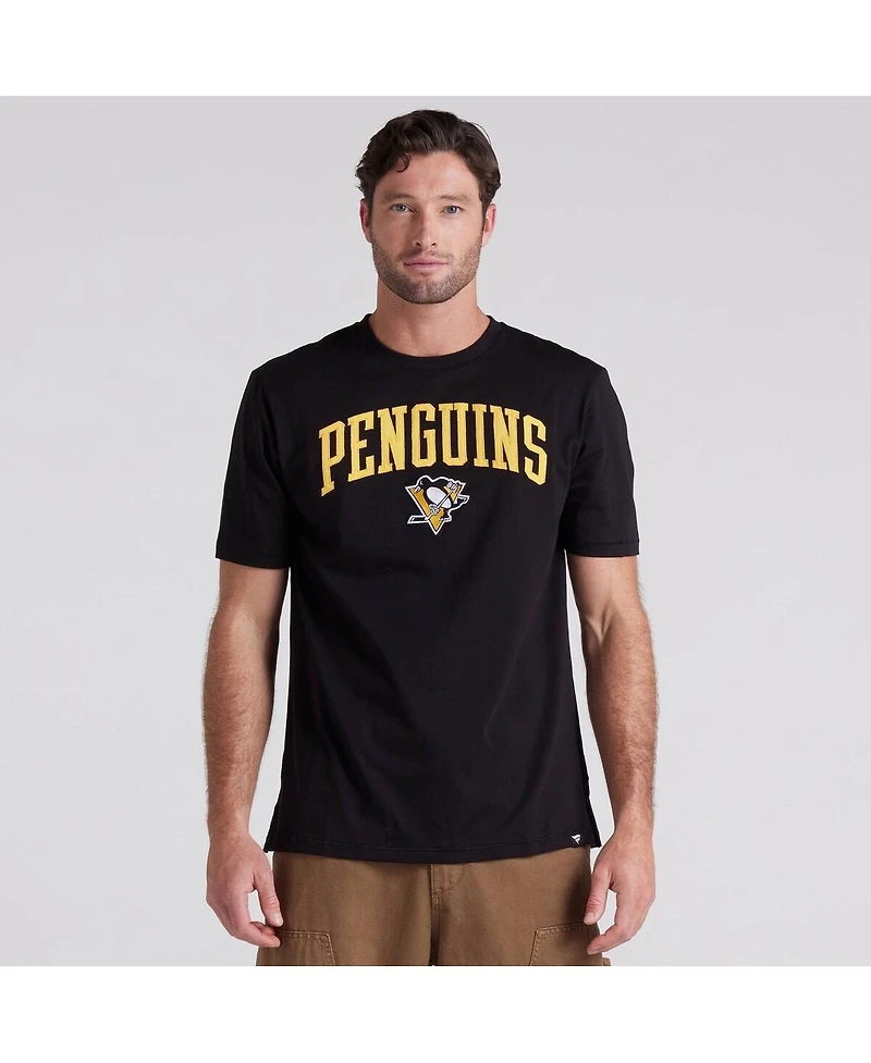 Fanatics Men's Black Pittsburgh Penguins Elevated Pima T-Shirt