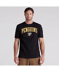 Fanatics Men's Black Pittsburgh Penguins Elevated Pima T-Shirt