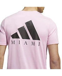 Adidas Men's Light Pink Inter Miami Cf 2026 Jersey Hook Pregame T-Shirt