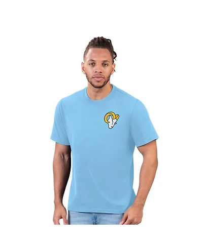 Margaritaville Men's Light Blue Los Angeles Rams Flip Flop T-Shirt