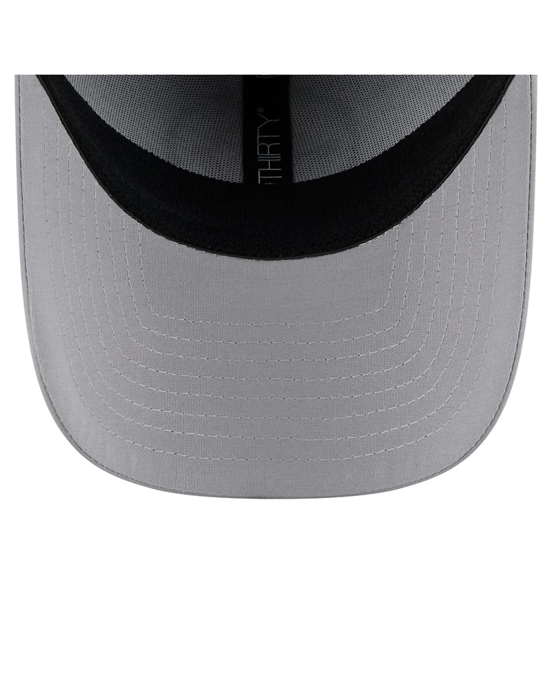 New Era Men's Gray Pittsburgh Steelers Perforated 39THIRTY Flex Hat
