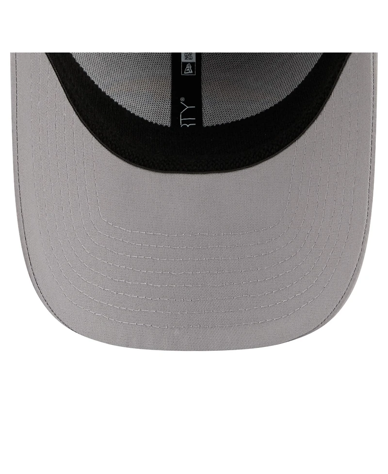 New Era Men's Gray Los Angeles Chargers Perforated 39THIRTY Flex Hat