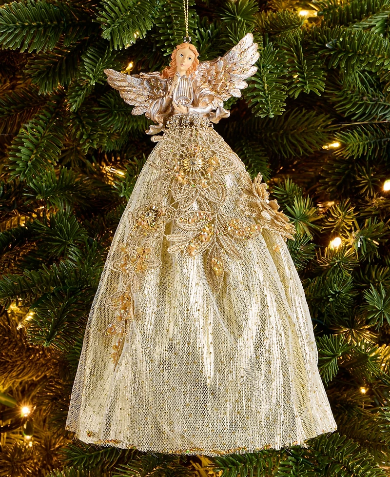 Holiday Lane Blessed Angel Ornament, Macy's Exclusive