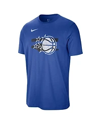 Nike Men's Blue Orlando Magic Courtside Club Shape of the Game T-Shirt