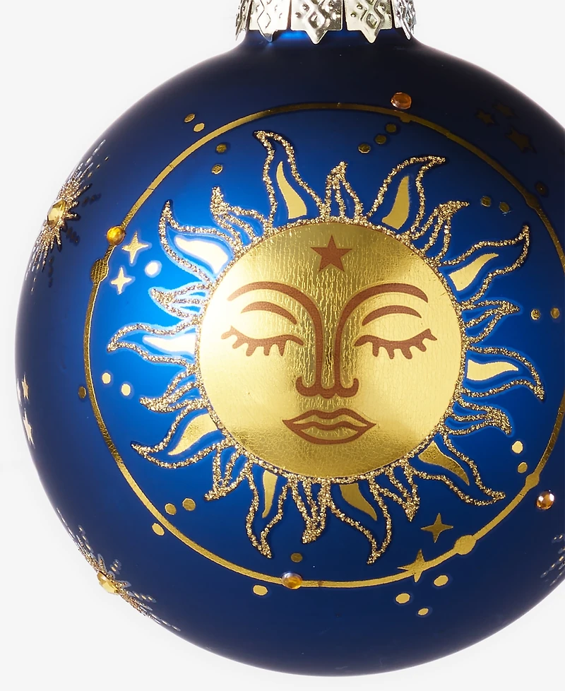 Holiday Lane Celestial Gems Sun Ball Ornament, Macy's Exclusive