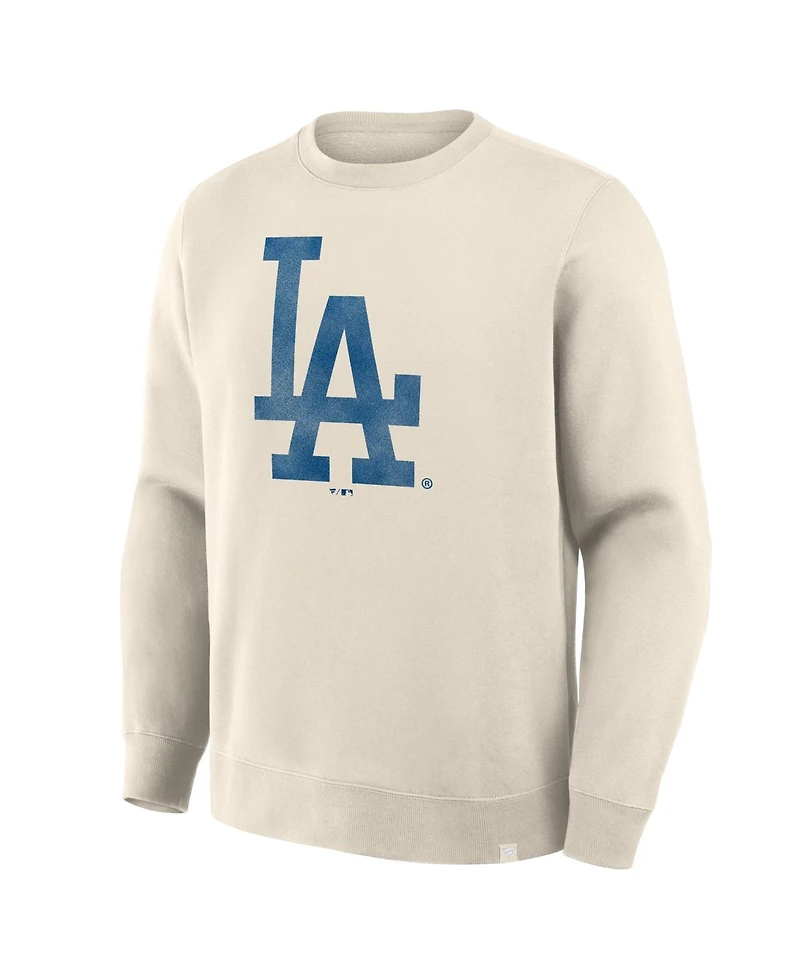 Fanatics Men's Tan Los Angeles Dodgers Legacy Sweatshirt