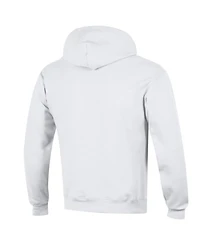 Champion Men's White Alabama Crimson Tide Arch Over Logo Pullover Hoodie