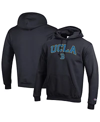Champion Men's Black Ucla Bruins Arch Over Logo Pullover Hoodie
