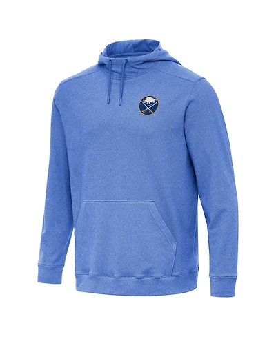 Antigua Men's Heather Royal Buffalo Sabres Cloud Pullover Hoodie