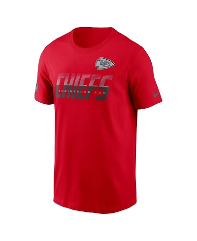 Nike Men's Red Kansas City Chiefs Sideline Dri-fit T-Shirt