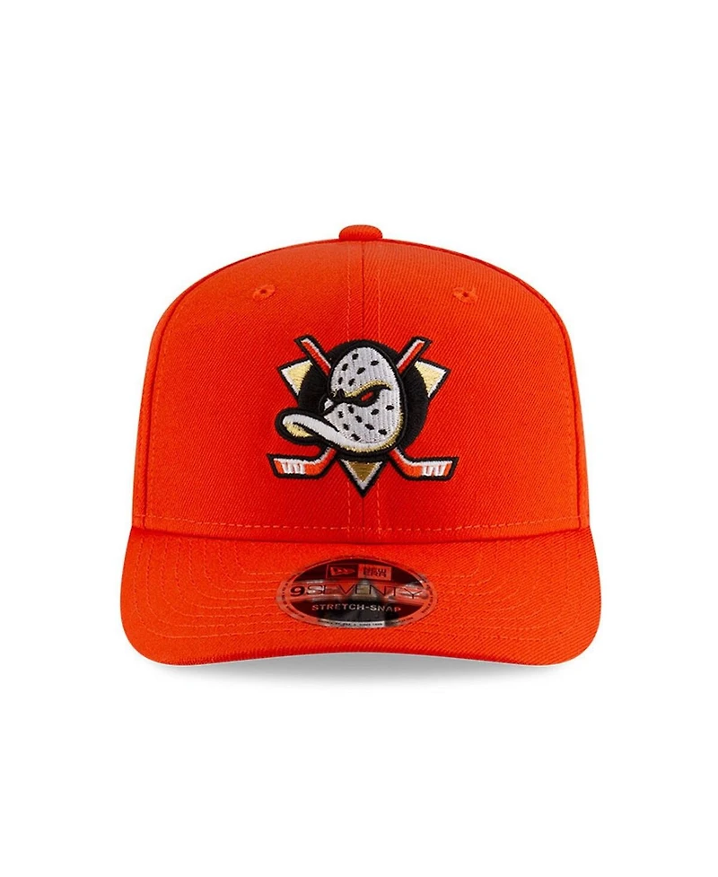 New Era Men's Orange Anaheim Ducks 9SEVENTY Adjustable Hat