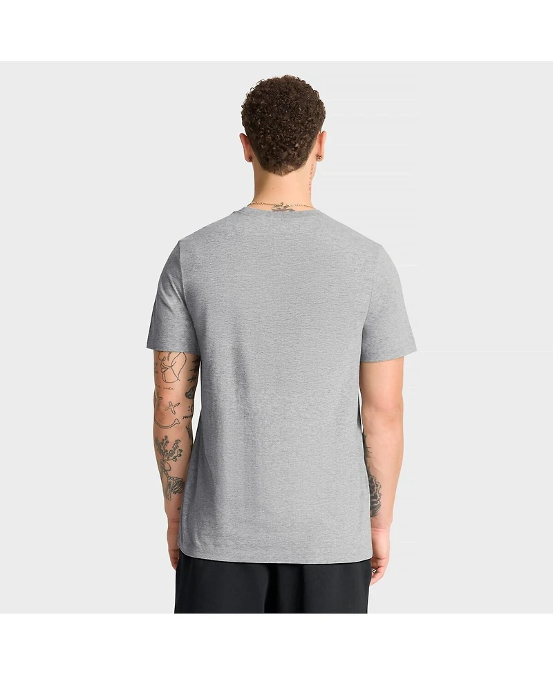 Nike Men's Heather Gray Boston Red Sox City Connect Stacked T-Shirt Team Phrase