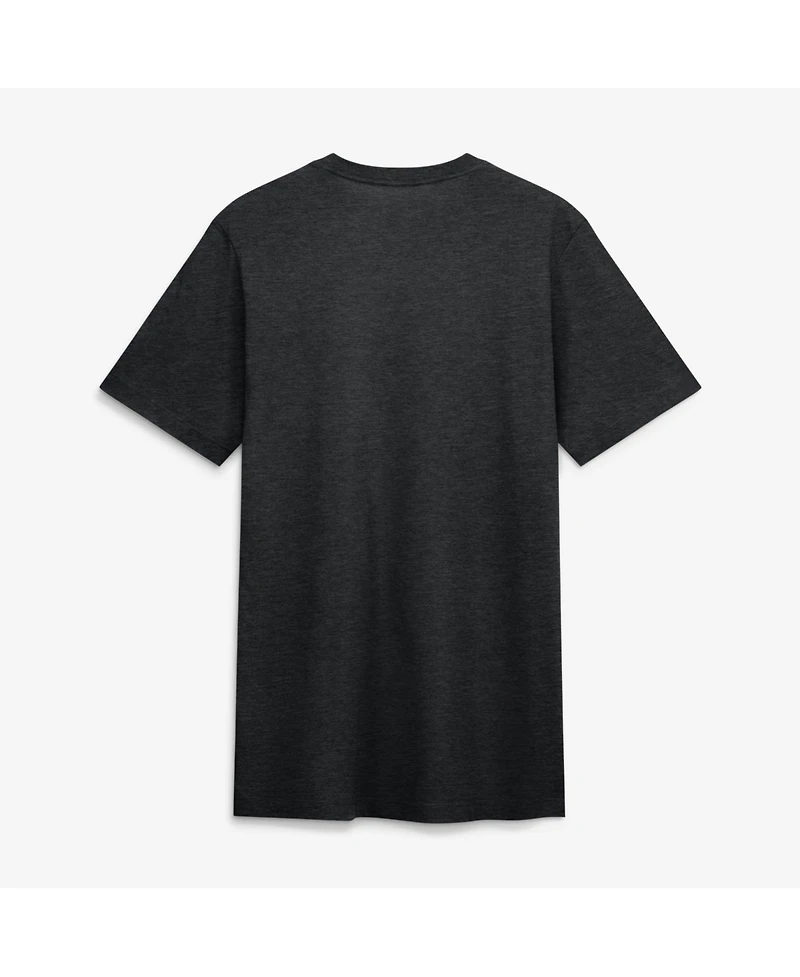 Nike Men's Heather Black Pittsburgh Pirates Cooperstown Logo Tri-Blend T-Shirt