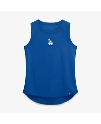 Fanatics Women's Royal Los Angeles Dodgers Draped Mesh Back Performance Tank Top