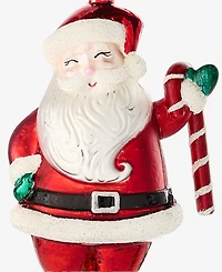Holiday Lane Christmas Cheer Santa Ornament, Macy's Exclusive