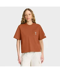 Nike Women's Texas Orange Longhorns Legacy Pocket Boxy T-Shirt