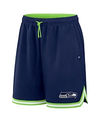 Fanatics Men's College Navy Seattle Seahawks Fearless Drive Shorts