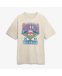 Fanatics Men's Tan Philadelphia Phillies Stadium Slub T-Shirt