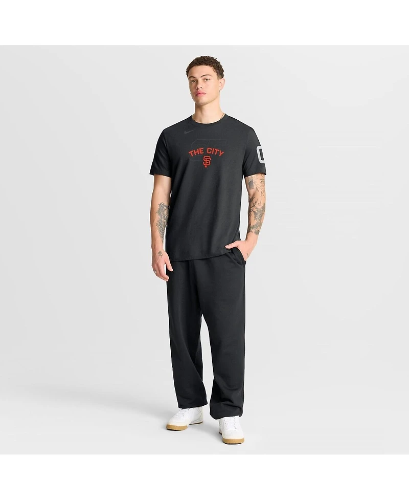 Nike Men's Black San Francisco Giants Primetime Fashion T-Shirt