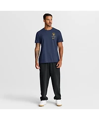 Nike Men's Navy Milwaukee Brewers Primetime 2-Hit T-Shirt