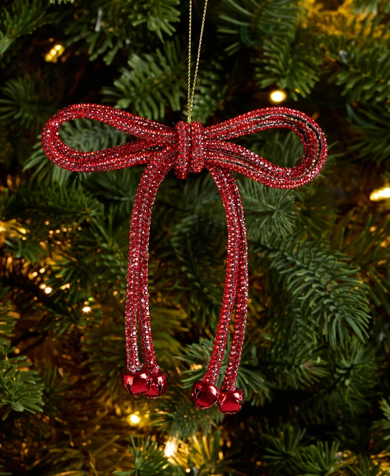 Holiday Lane Christmas Cheer Bow Ornament, Macy's Exclusive