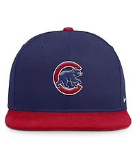Nike Men's Royal/Red Chicago Cubs Primetime Pro Dri-fit Snapback Hat