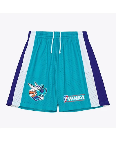 Mitchell & Ness Men's Teal Charlotte Sting 2001 Court Origins Swingman Shorts