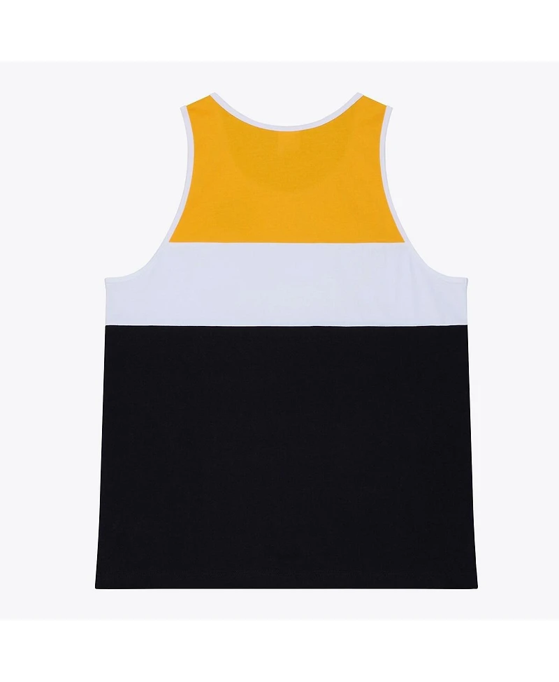Mitchell & Ness Men's Black/Gold Pittsburgh Steelers Head Coach Tank Top