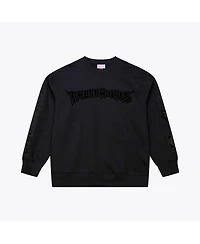 Mitchell & Ness Men's Black Minnesota Timberwolves Phantom Fleece Sweatshirt