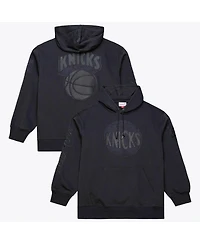 Mitchell & Ness Men's Black New York Knicks Phantom Fleece Hoodie