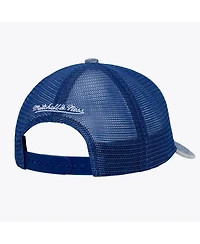 Mitchell & Ness Men's and Women's Blue Atlanta Braves Cooperstown Gameday Adjustable Trucker Hat